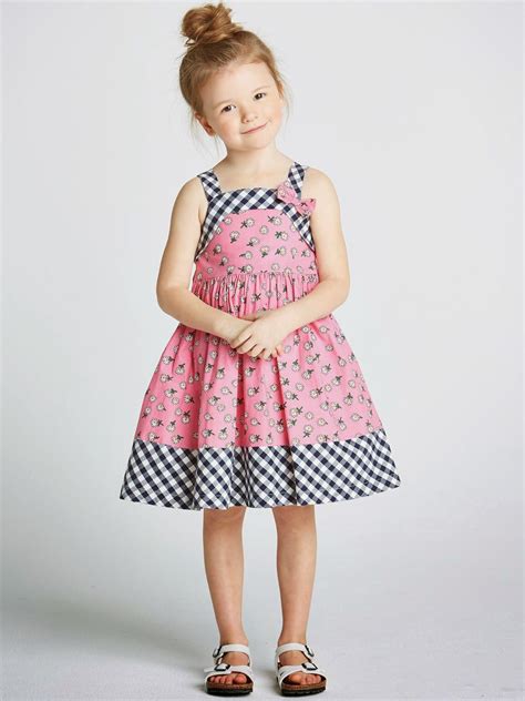 Purple Doughnuts: Daisy Print Gingham Dress | Perfect For Summer