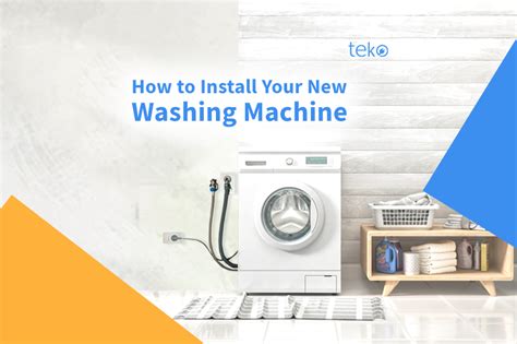 How to Install Your New Washing Machine - Tips by Teko.ph