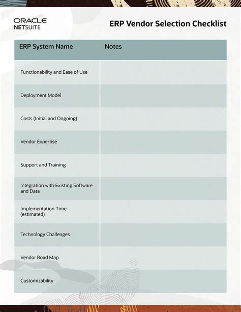 10 Criteria to Select and Compare ERP Vendors | NetSuite