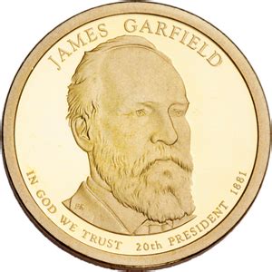 2011-S James Garfield Presidential Dollar | Littleton Coin Company