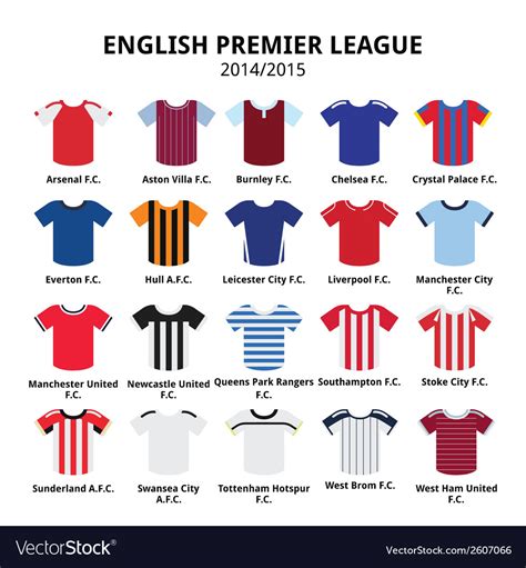 English premier league 2014 - 2015 football jersey