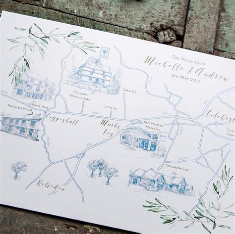 5 Venue Sketches That Seriously Have Our HeARTs | Map wedding invitation, Venue sketch, Wedding map