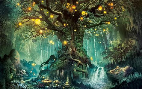 Fantasy Forest HD wallpaper | Pxfuel