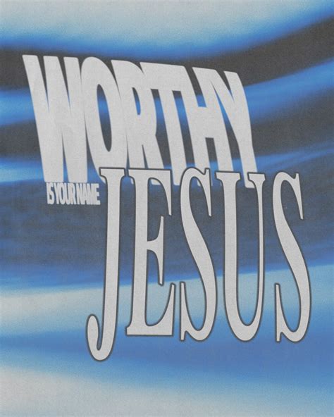 Worthy is your name, Jesus - Sunday Social