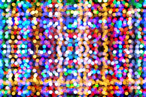 Colorful Blurred Lights Free Stock Photo - Public Domain Pictures