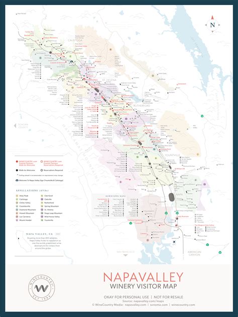 California Wine Country Napa Valley Map Helena Map Stopper California Map Wine Wedding Favor ...