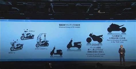 Honda announces four new electric motorcycles coming soon