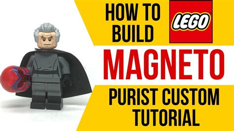 HOW TO BUILD LEGO MAGNETO from the X-Men! - YouTube