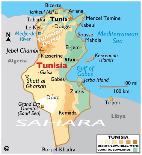 Where is Tunisia Located? Map & Facts — Carthage Magazine