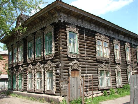 File:Traditional Wooden House in Tomsk - Siberia - Russia 02.JPG