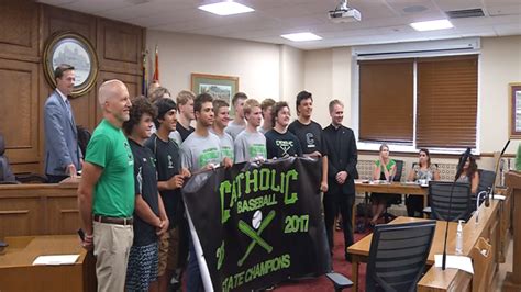 High School Baseball: Charleston Catholic honored at KCC meeting