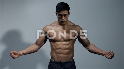 Asian Fitness Model Studio Shot Stock Photo Download Image Now Adult ...