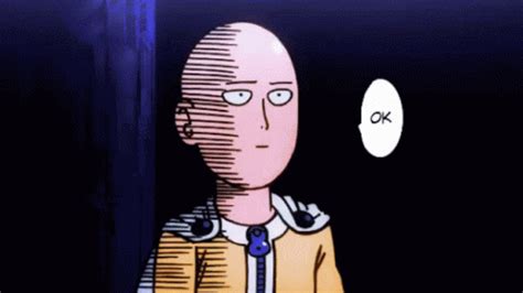 One Punch Man Ok GIF - One Punch Man Ok Alright - Discover & Share GIFs