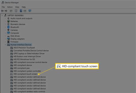 How to Enable the Touchscreen in Windows 10