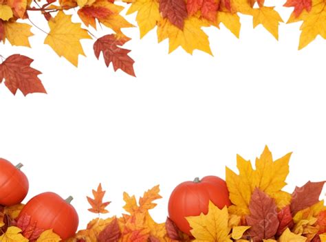 Thanksgiving Day Beautiful Leaves Background, Thanksgiving Day, Thanksgiving, Holiday PNG ...