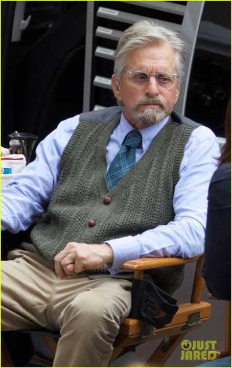 Michael Douglas Gets Into Character While Filming 'Ant-Man and the Wasp ...