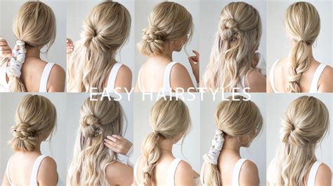 EASY BACK TO SCHOOL HAIRSTYLES 🍎 Everyday Hairstyles - YouTube