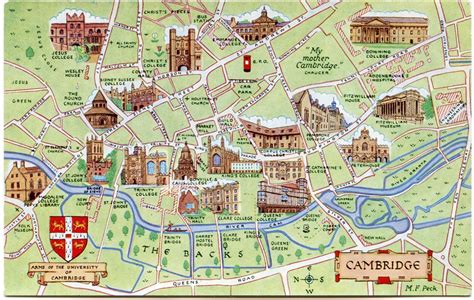 Related image | Cambridge map, Map, Cambridge