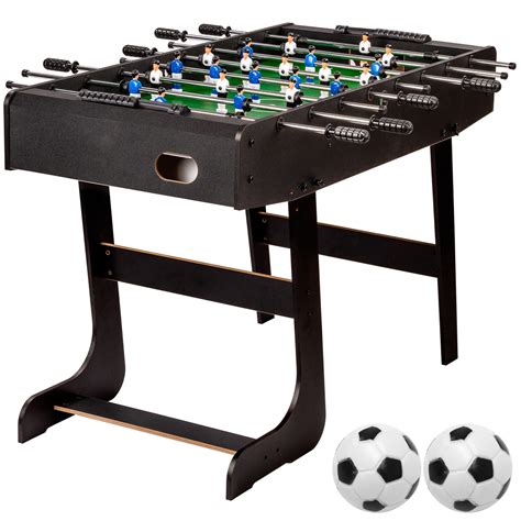 Kicker Foosball Table Football Table Soccer Foldable Table | eBay