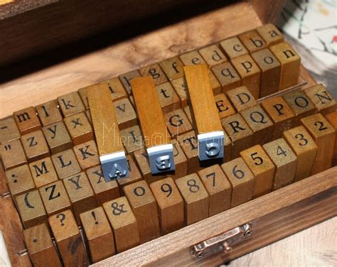 Alphabet Stamp Set Wooden Rubber Stamps Letter Stamps - Etsy