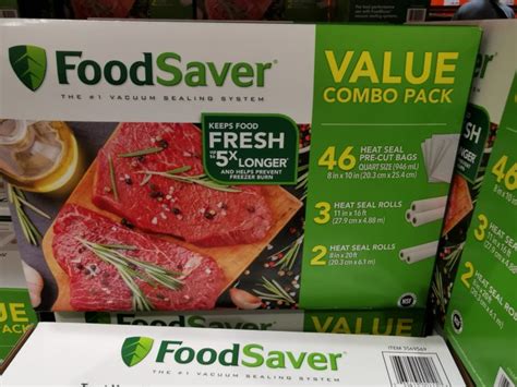 FoodSaver Vacuum Sealer Bag and Roll Combo Pack – CostcoChaser