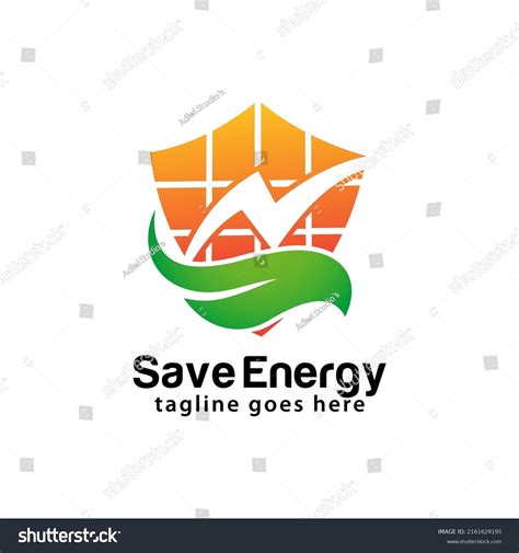 Save Energy Logo Design Template Stock Vector (Royalty Free) 2161629195 ...