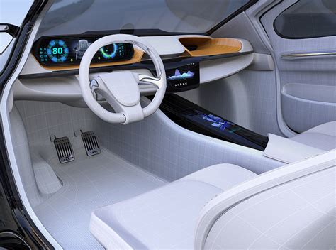 Futuristic Car Interior