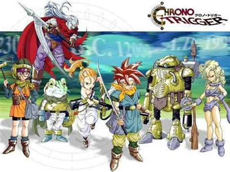 Chrono Trigger, released March 11, 1995 for SNES. Designed by the "Dream Team": Hironobu ...