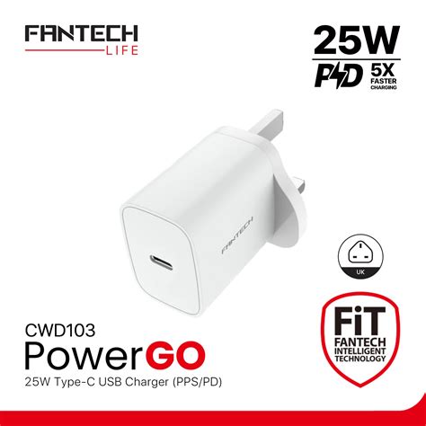 FANTECH 25W PD USB C Type C Quick Charge 4.0 3.0 Charger iPhone 13 Air ...