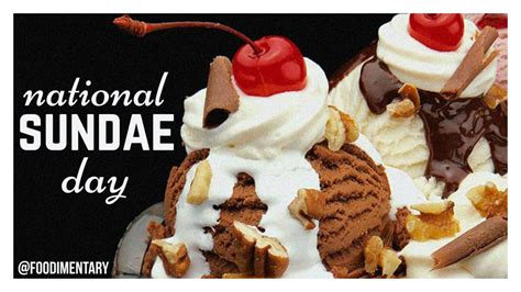 November 11th is National Sundae Day! (With images) | Sundae, Food ...