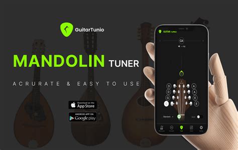 The Best Mandolin Tuner App - Guitar Tuner - Guitar Tunio