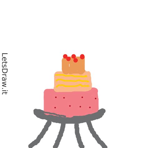 How to draw layer cake / occaqj7pi.png / LetsDrawIt