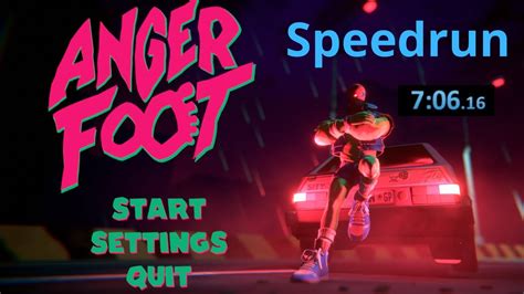 Anger Foot speedrun: 7:06.16 - YouTube