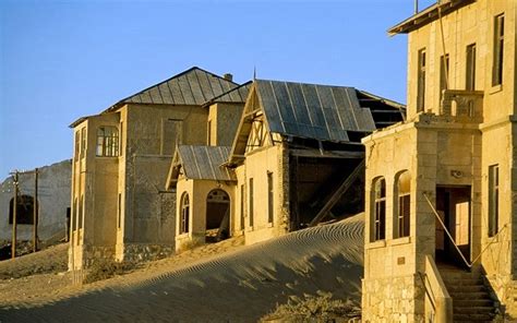 Namibia Reservations: Kolmanskop Ghost Town, Luderitz - Namibia