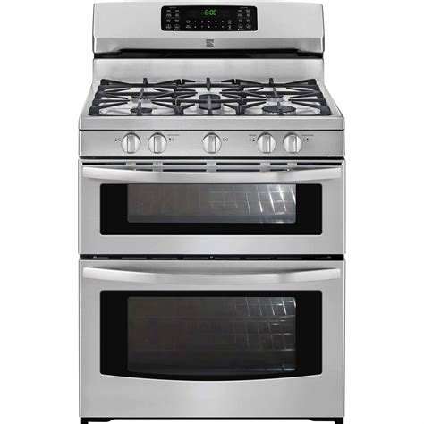 Kenmore 78143 5.9 cu. ft. Double-Oven Gas Range - Stainless Steel