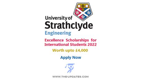 Engineering Excellence Scholarships at University of Strathclyde in UK