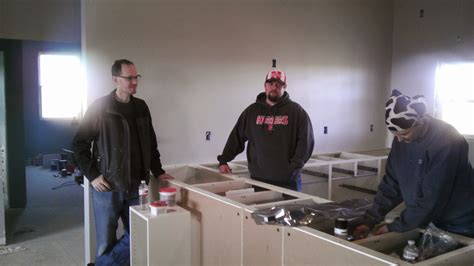 Once Upon an Acre: Installing the wall oven.