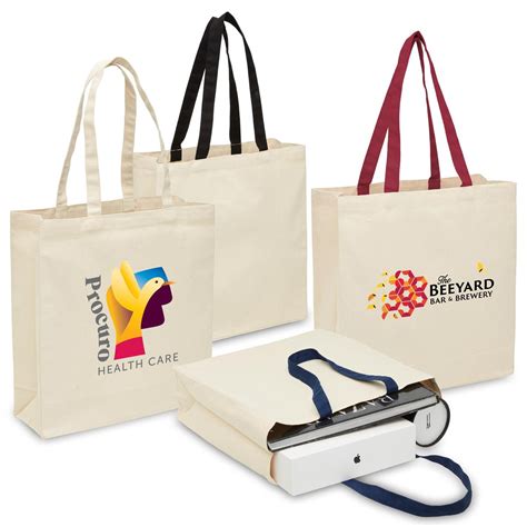 Promotional Heavy Duty Canvas Tote Bag | Custom Printed with Logos