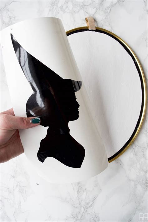 DIY Witch Silhouette Decor