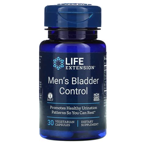 Life Extension, Men's Bladder Control, 30 Vegetarian Capsules