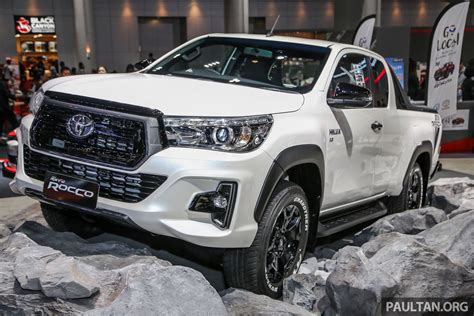 Bangkok 2018: Toyota Hilux Revo Rocco lebih garang