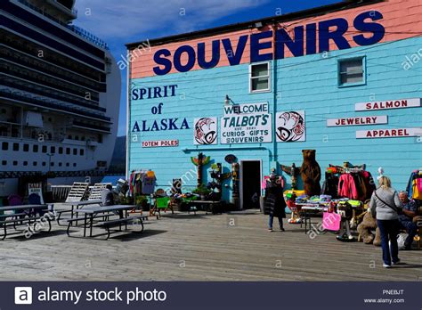 Spirit of Alaska Souvenirs shop in Ketchikan, Alaska Stock Photo - Alamy