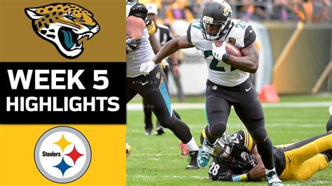 Jaguars vs. Steelers | NFL Week 5 Game Highlights - YouTube