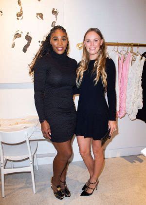 Serena Williams and Caroline Wozniacki – Serena Williams Pop Up during Art Basel in Miami Beach ...