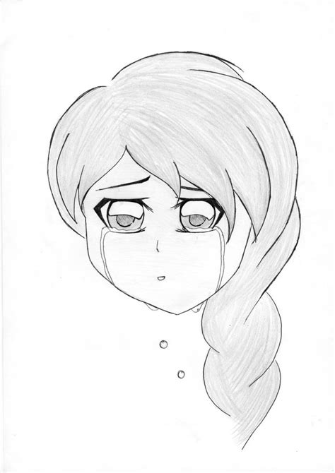 Girl Crying Drawing at GetDrawings | Free download