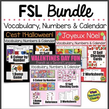 FSL Bundle by What Teachers Want | Teachers Pay Teachers