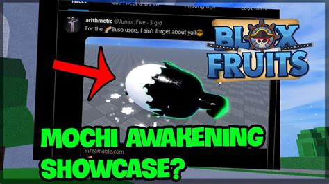 MOCHI AWAKENING SHOWCASE ? BY: arlthmetic | BLOX FRUIT | - YouTube