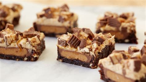 Peanut Butter Cup Snickers™ Brownies Recipe - Tablespoon.com