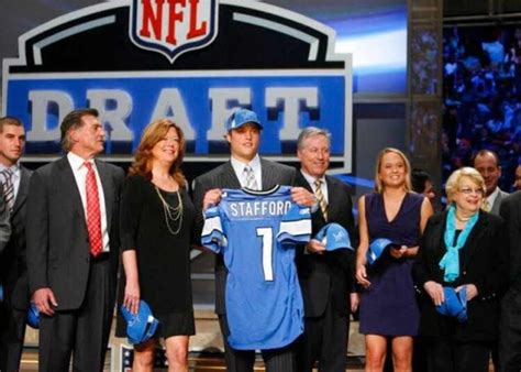 Who are Matthew Stafford's parents, John and Margaret Stafford?