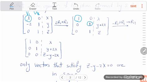 Linear Algebra session 5 span set, basis and dimensions - YouTube